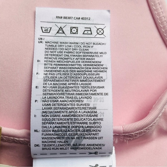 Adidas don’t rest alphaskin padded sports bra mesh racerback pastel pink size XS - Picture 7 of 15